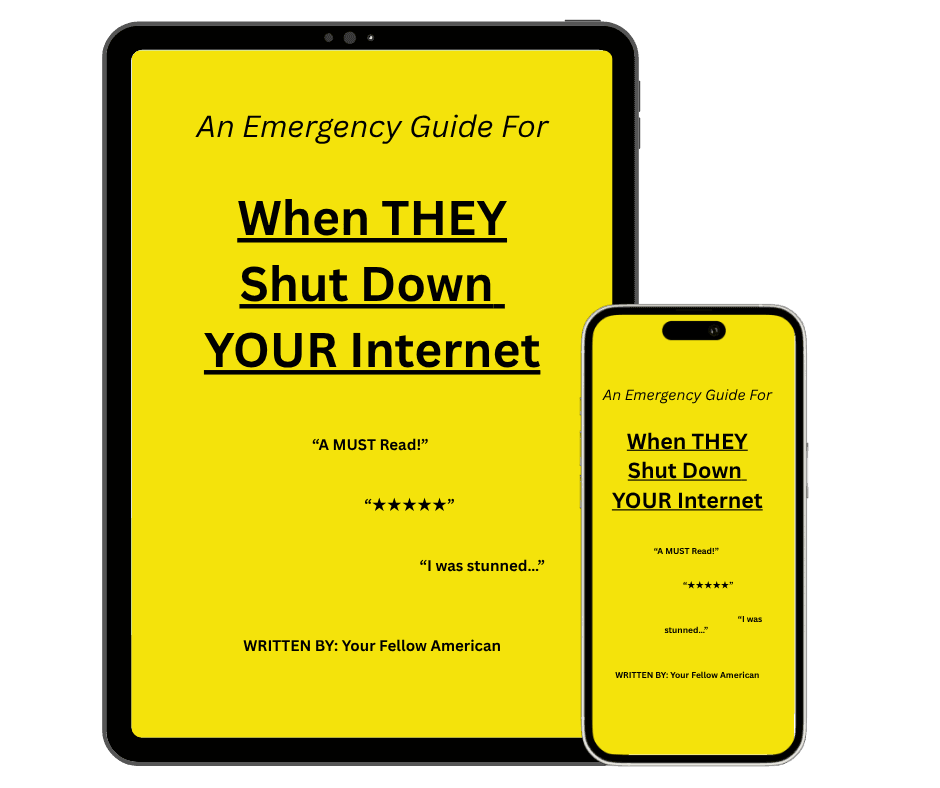 When THEY Shut Down Your Internet - Emergency Guide